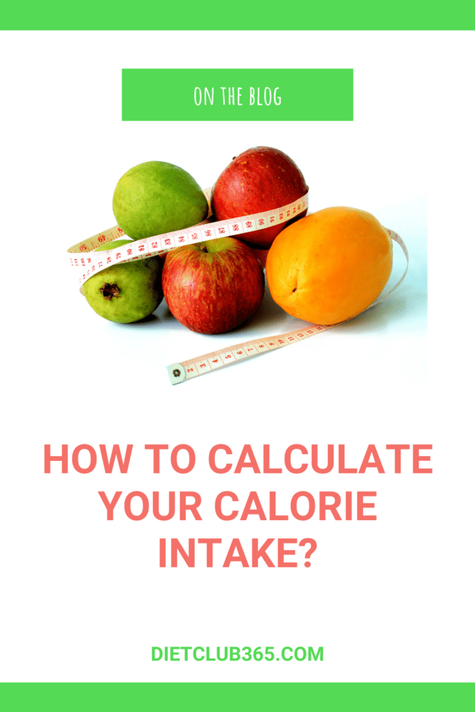 calorie intake calculate