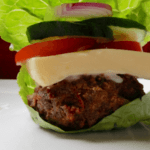 Keto Cheeseburger Lettuce Wrap