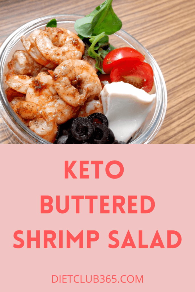 Keto Buttered Shrimp Salad