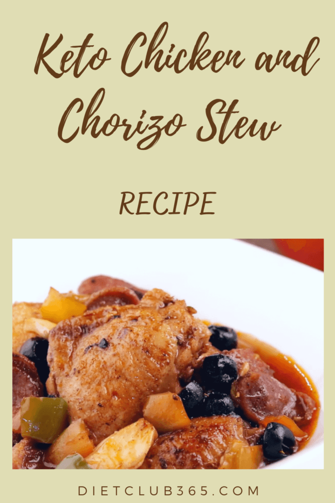 Keto Chicken and Chorizo Stew