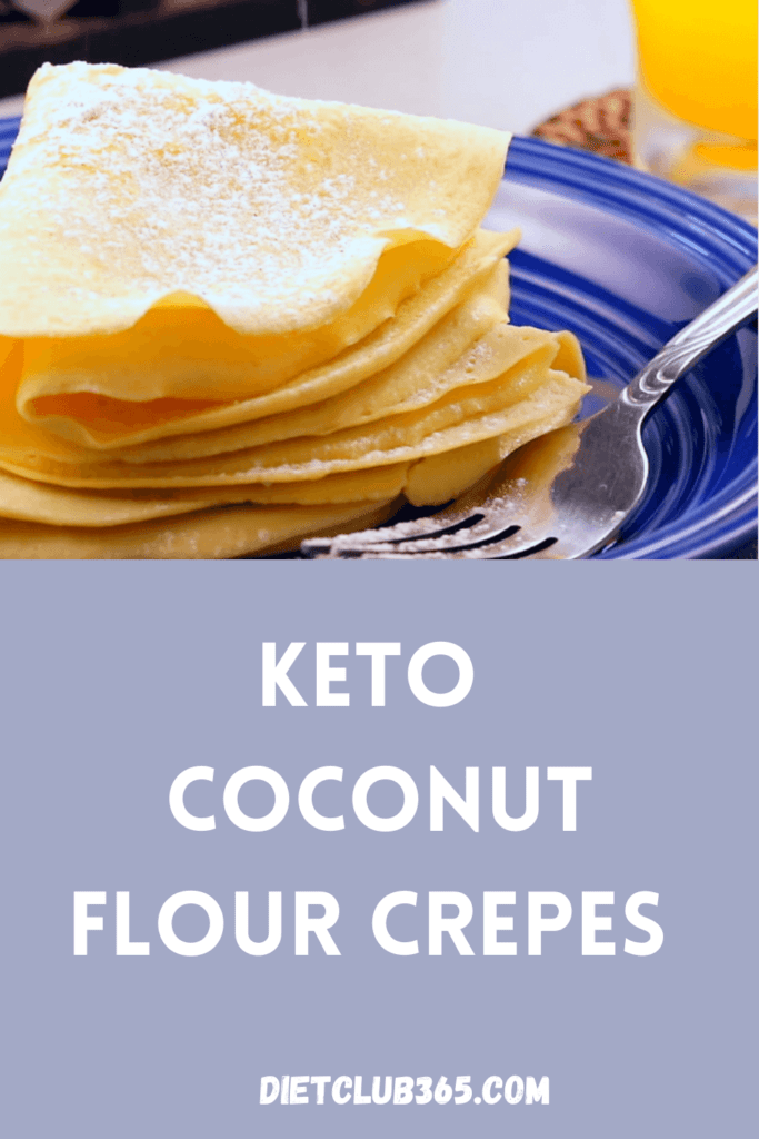 Keto Coconut Flour Crepes