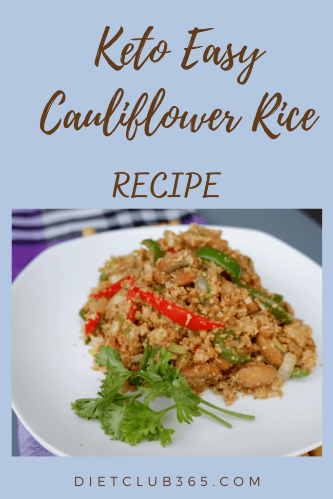 Keto Easy Cauliflower Rice