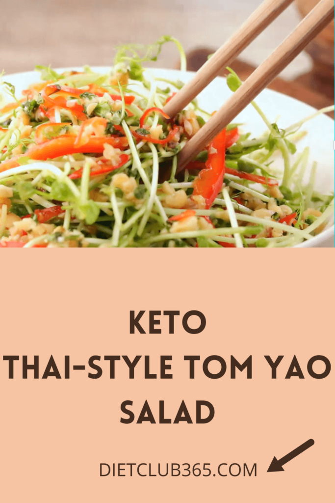 Keto Thai-Style Tom Yao Salad